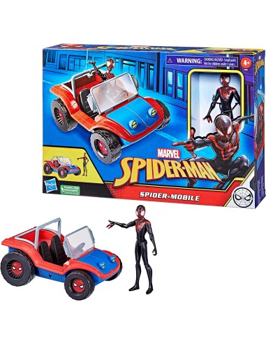 Spiderman Spider Mobile e Miles Morales