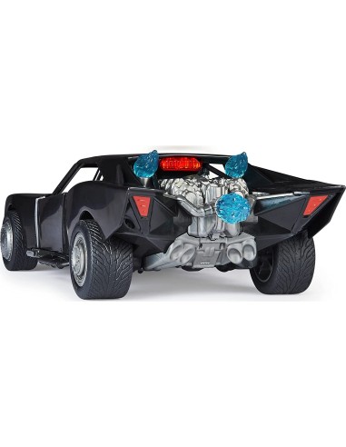 Batmobile per Personaggi in scala 10 cm con led  
