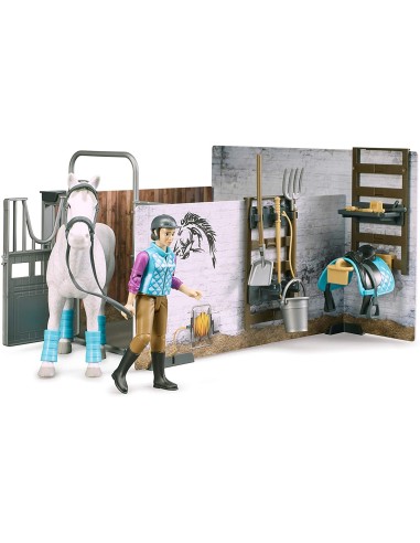 Stalla per cavallo - Bruder 62506 Bworld