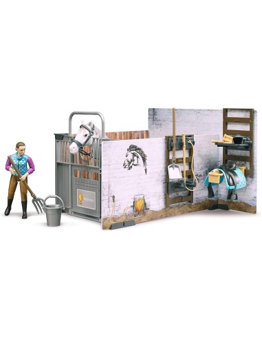 Stalla per cavallo - Bruder 62506 Bworld