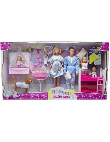 Steffi Love Pigiama Party Welcome Family -...