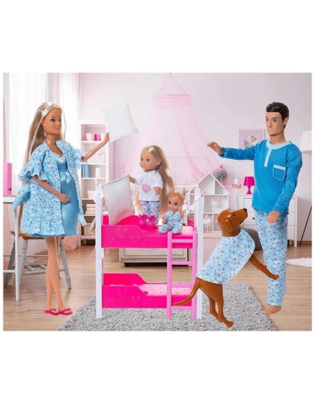 Steffi Love Pigiama Party Welcome Family - DOLCE ATTESA - effetto glow in the dark