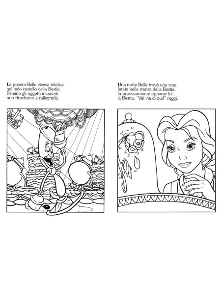 Storie da leggere e colorare Disney mega color