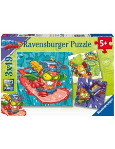 SUPER ZINGS PUZZLE 3X49 PZ
