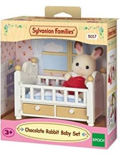 Sylvanian Families -  Bebè Coniglio Cioccolato e lettino