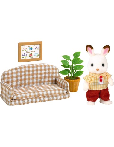 Sylvanian Families - Papà Coniglio Cioccolato E...