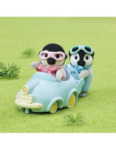 Sylvanian Families - Pinguini con auto