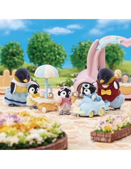 Sylvanian Families - Pinguini con auto