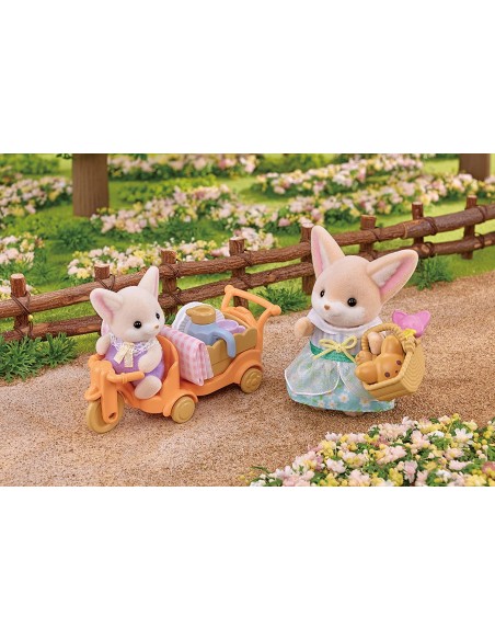 Sylvanian Families - Set Picnic al sole – Sorella e Bebè Volpe Fennec