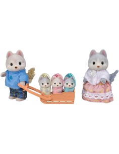 Sylvanian Families Famiglia Husky 2