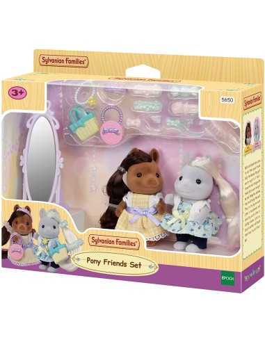 Sylvanian Families Gli amici poney et leur Kit