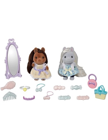 Sylvanian Families Gli amici poney et leur Kit