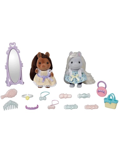 Sylvanian Families Gli amici poney et leur Kit