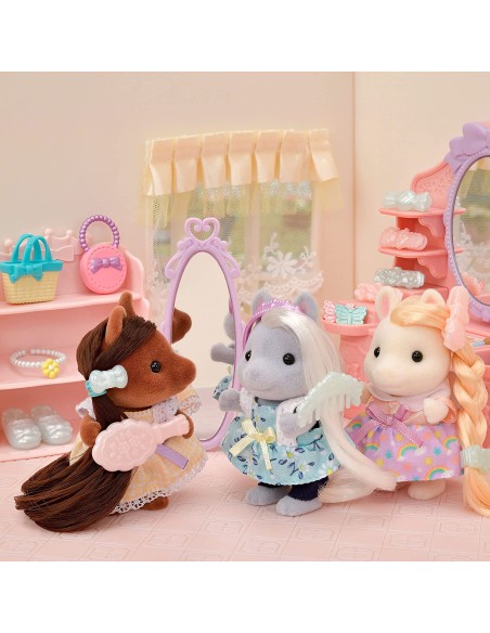 Sylvanian Families Gli amici poney et leur Kit