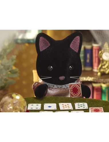 Sylvanian Families Midnight Cat Family -...