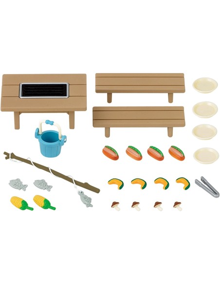 Sylvanian Families Set Barbecue