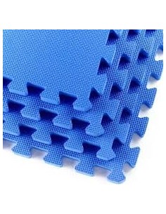 TAPPETO PUZZLE BLU 4 PZ.