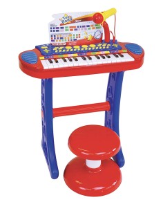 Tastiera elettronica 31 tasti con microfono e sgabello 