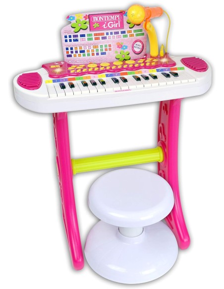 Tastiera elettronica a 31 tasti con microfono