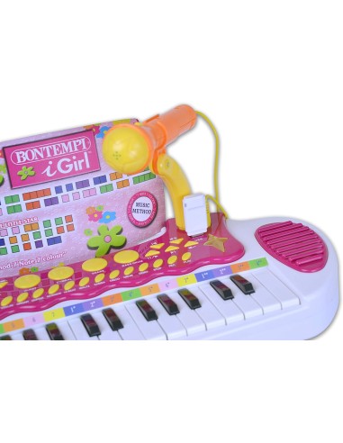 Tastiera elettronica a 31 tasti con microfono