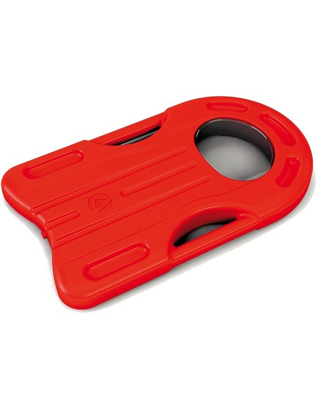 Tavola Plastica Cm. 54 C/oblo' Rossa