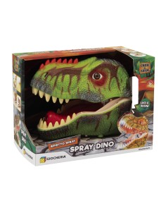 testa dinosauro bocca fumo