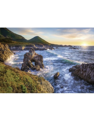 Tramonto in Big Sur Puzzle 1000 pz