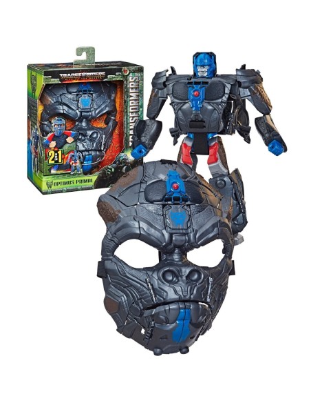 Transformers Mv7 Maschera convertibile 2-In-1 Mask Optimus Primal