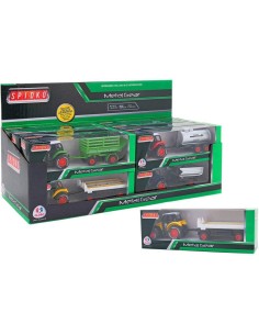 TRATTORE DUE CAST CON RIMORCHIO