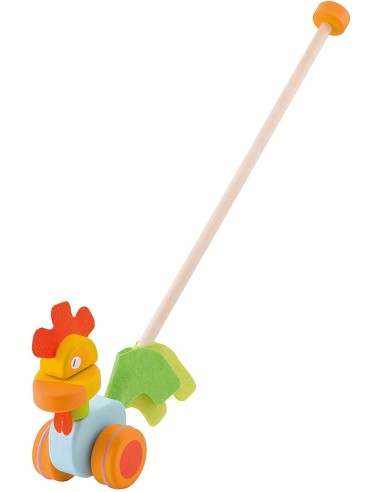 Trudi 82891 - Push Along Galletto