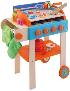 Trudi- Grill Cucina Gioco d'imitazione, Multicolore, 82746 2