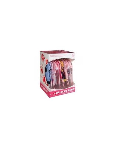 VESTITINI 33-36 CM. BAMBOLA LOVE BEBE'