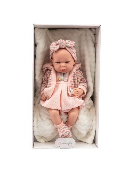 Bebè con cuscino 40 cm 