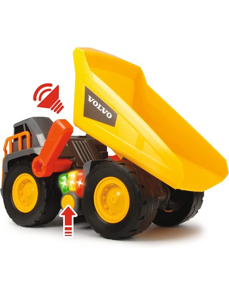 Volvo Camion 30cm rileva peso, con luci e suoni