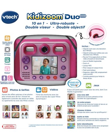 Vtech - Kidizoom Duo DX Rosa