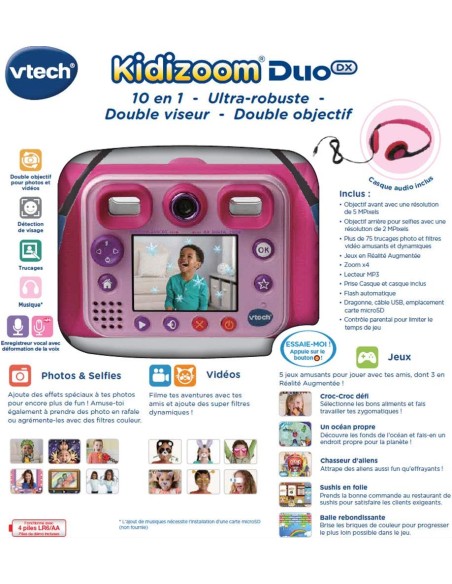 Vtech - Kidizoom Duo DX Rosa