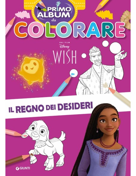 Wish Il regno dei desideri - Primo album da colorare