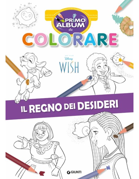 Wish Il regno dei desideri - Primo album da colorare