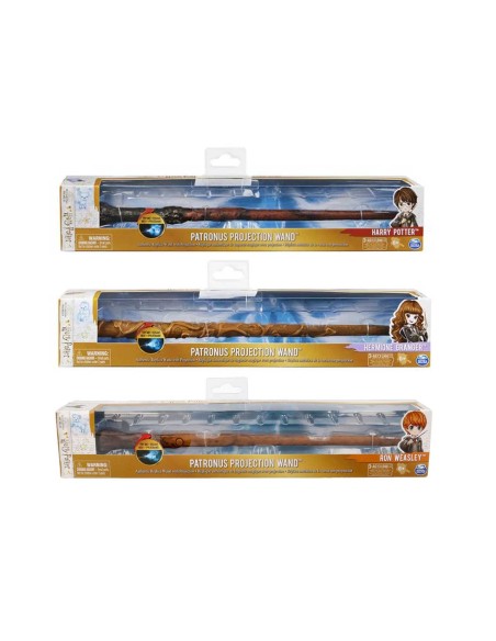 wizarding world bacchette magiche patronus assortito