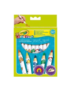 8 MATITE MAXI COLORATE