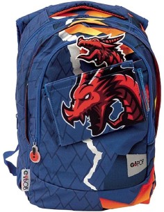 Gopop 22 Zaino Estensibile Round Drago