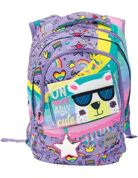 Gopop 22 Zaino Estensibile Round Love