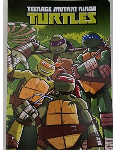 QUADERNO RIGA 5MM C/BORDO TURTLES '15