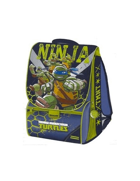 ZAINO EST. MEDIUM C/GADGET TURTLES '15