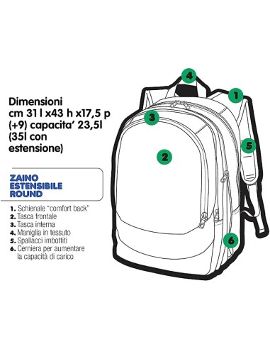 Zaino Gopop Flamingo