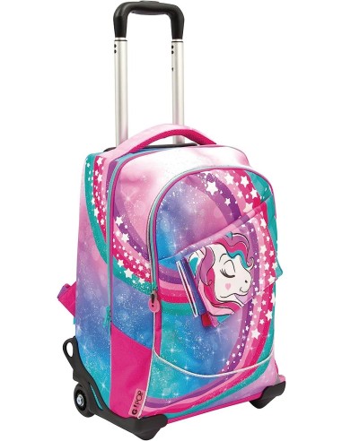 Zaino Gopop Trolley 2 ruote Unicorno
