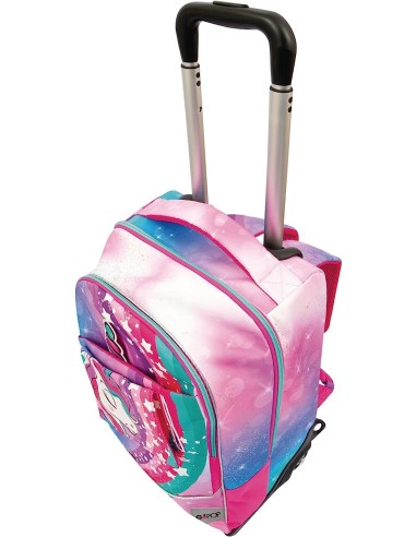 Zaino Gopop Trolley 2 ruote Unicorno