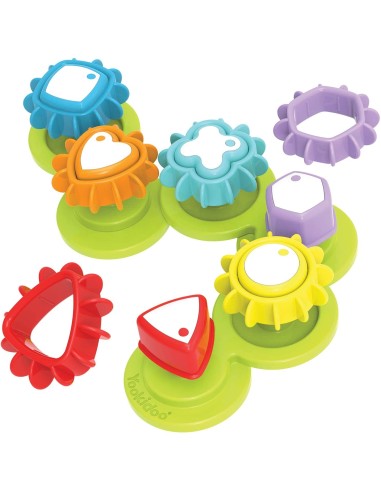 YOOKIDOO- Shape N Spin Gear Sorter