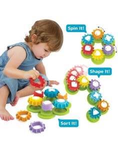 YOOKIDOO- Shape N Spin Gear Sorter 2