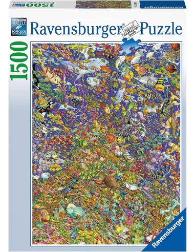 Puzzle 1500 pz Arcobaleno di Pesci